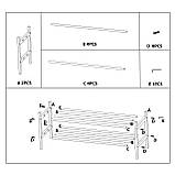 Полиця для взуття Casa Si Shoe Rack Bamboo (CS92307W04), фото 5