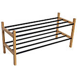 Полиця для взуття Casa Si Shoe Rack Bamboo (CS92307W04), фото 6