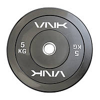 Бамперний диск VNK Black 5 кг (1 шт)