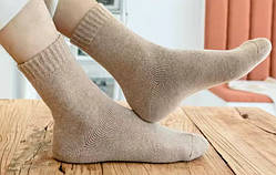Теплі вовняні шкарпетки Solve Бежеві KT6001610 розмір 39-46  solve