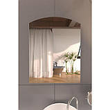 Дзеркало Lidz Wieza 140.07.01 455х590 настінне прямокутне з дугоподібним верхом LD78WI4559, фото 3