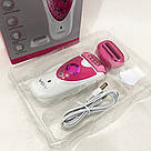 Тример для стрижки зони бікіні, Жіночий тример для епіляції бікіні Акумуляторна машинка стрижки IA-11, фото 6