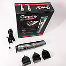 Професійна бритва-машинка для стрижки волосся GEMEI GM-6112 Машинка для стрижки короткої GA-37, фото 4