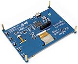 Екран Waveshare 7" 1024x600 LCD IPS  Capacitive TS HDMI для  PI 3/PI 4/Banana Pi  (RA420), фото 5