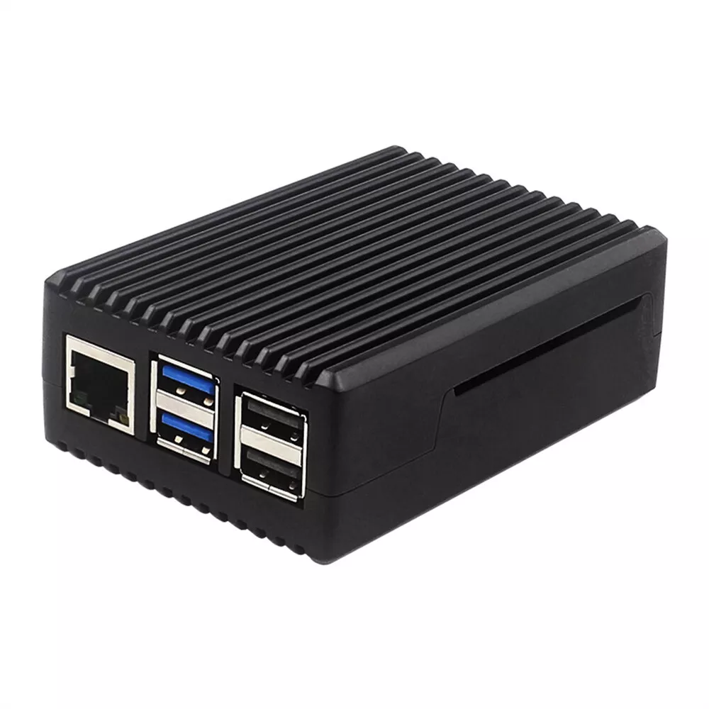 Корпус-радіатор алюмінієвий для Raspberry Pi 5 (RA793)