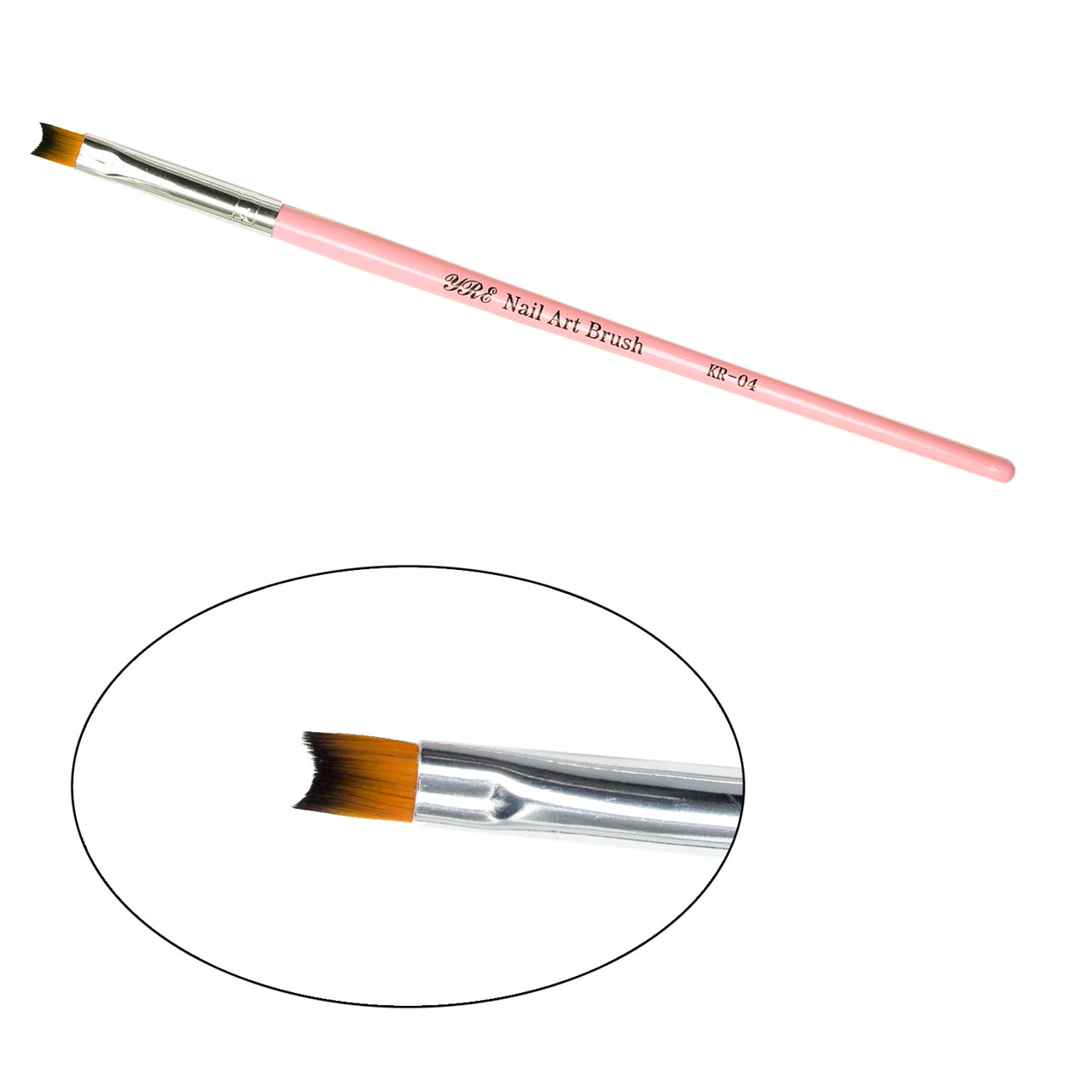 Пензель "УМИБКА" для промальовування французького манікюру