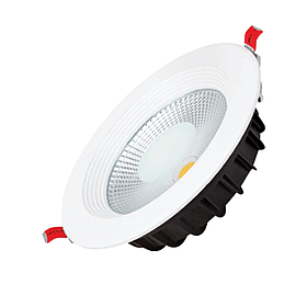 Круглий врізний LED Світильник Horoz VANESSA 20W