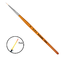 Пензлик Kolinsky для розпису на нігтях No 0