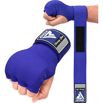 Бинти-рукавиці RDX IS2 Inner Straps Blue S, фото 1