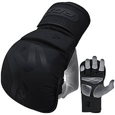 Рукавиці неопренові RDX T15 Noir Inner Matte Black M, фото 5