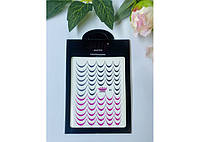 Наклейки френч водные для дизайна ногтей №5