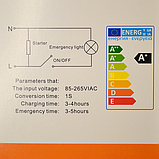 LED лампа на акумуляторі E27 20W (2 акумулятори), фото 4