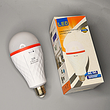 LED лампа на акумуляторі E27 20W (2 акумулятори), фото 5