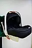 Дитяче автокрісло для новонароджених люлька-переноска група 0+ (0-13 кг) CARRELLO Mini CRL-11801/1 Чорний, фото 4