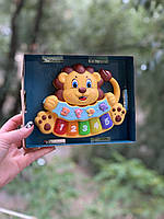 Дитяче музичне піаніно інтерактивне навчальне з мелодіями звуками та світлом українською мовою