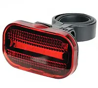 Фара задняя Kelb.Bike JY-3209BT-1 Cob Led 15 Lm 2xAAA Черный/Красный