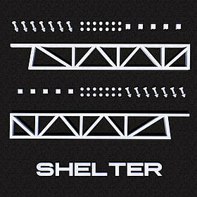 Односхила ферма для навісу SHELTER