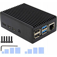 Алюмінієвий корпус Geekworm P173 Raspberry Pi 4 з пасивним охолодженням