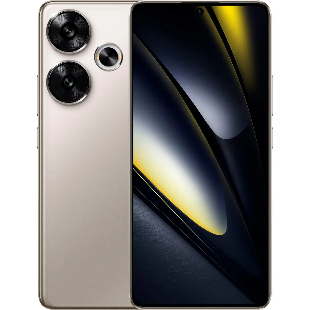 Xiaomi Poco F6 8/256GB Global NFC Titanium   Snapdragon 8s Gen 3 5000 мАг, фото 1