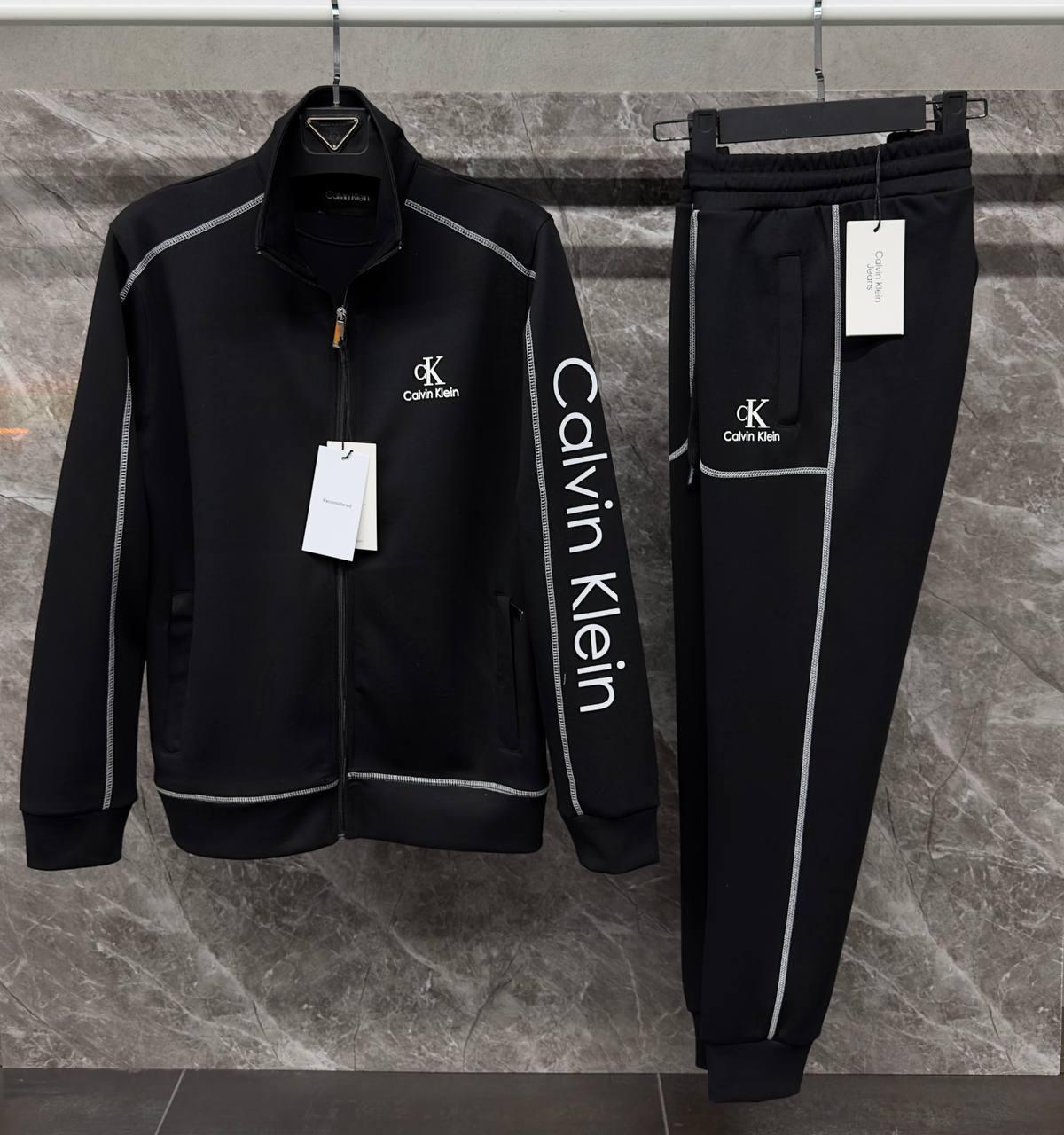 Чоловічий спортивний костюм CALVIN KLEIN D12309 чорний XXL, фото 1