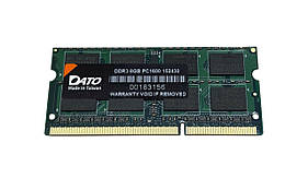Модуль пам'яті SO-DIMM 8GB/DDR3 1600 Dato (8GG5128D16L)