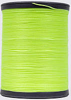 Нитка вощена, 0,45 мм кол. яскраво-жовта (S064/M164), круглий шнур 220 метрів Galaces