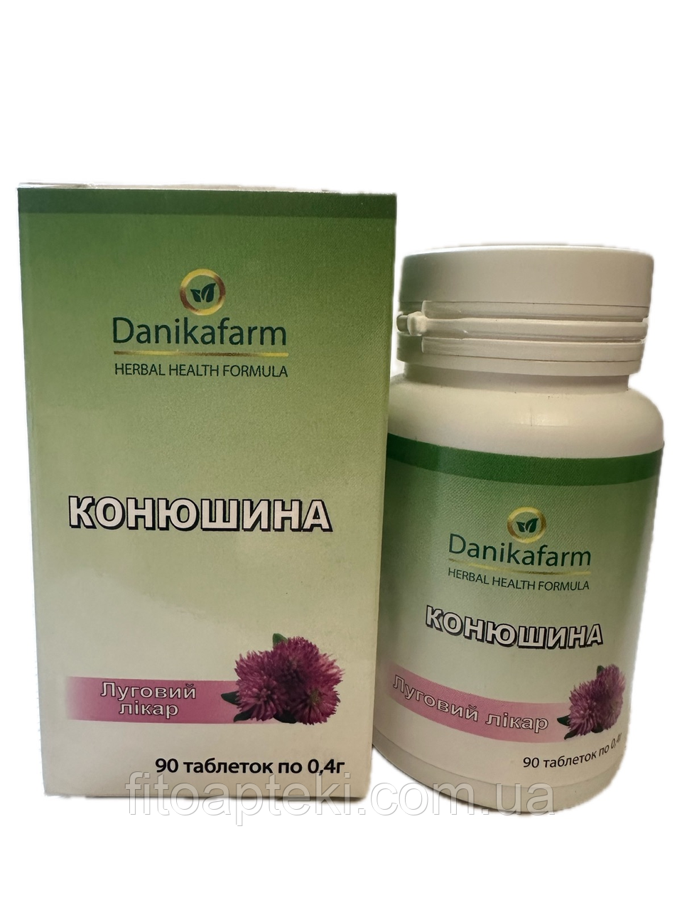 Конюшина — луговий доктор (Trifolium pratense) (90 таблеток по 0,4 г)