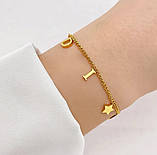 Жіночий браслет - підвіска Di*r, фото 2