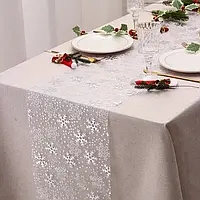 Доріжка новорічна Leeseph Silver 28*275 см