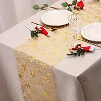 Доріжка сервірувальна Leeseph Gold 28*275 см