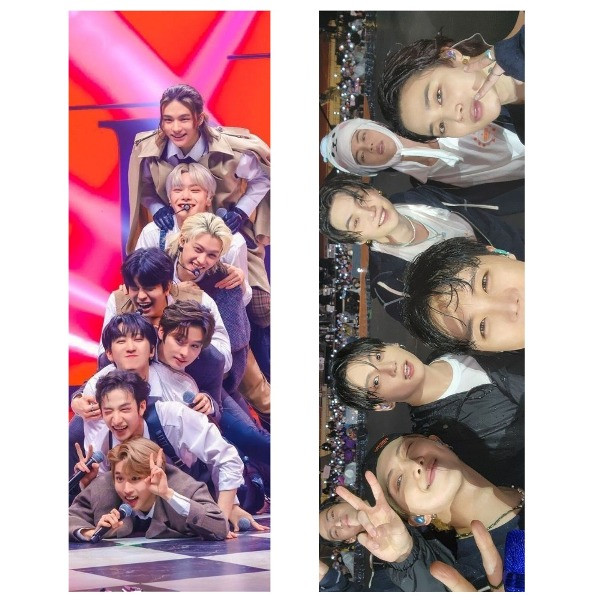 Дакімакура 150х50 см Фелікс Хьонджин Стрей Кідс Stray Kids Hyunjin Felix Подушка з наволочкою двостороння