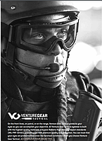 Окуляри захисні з ущільнювачем Venture Gear Tactical Loadout (clear) Super Anti-Fog H2MAX, прозорі, фото 10