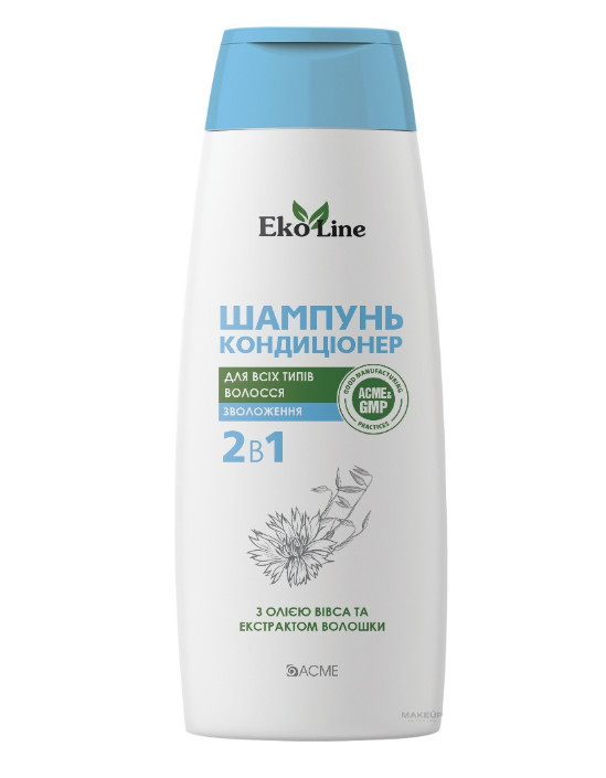 Шампунь-кондиціонер 2в1 "EkoLine" для всіх типів волосся 400 мл (4823115500700)