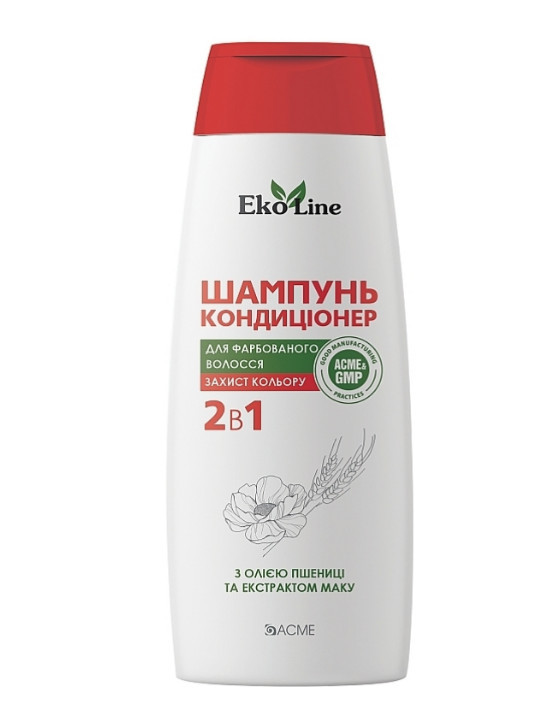 Шампунь-кондиціонер "EcoLine" для фарбованого волосся 400 мл (4820000307611)