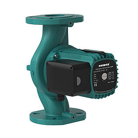 Насос циркуляційний SHIMGE XPS40-12F-250, мокрий ротор, Hmax 13м, Qmax 215л/хв, DN40, 250мм, 0,7 кВт, фланець