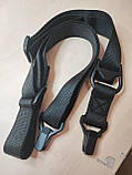 Тактичний одноточковий двоточковий ремінь HB-043 MS3 чорний, фото 2