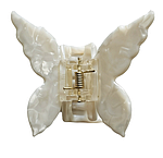 Заколка для волосся Метелик біла NYU.NYU Hair Clip Metelyk White