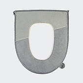 Чохол для сидіння унітаза MVM MY HOME Сірий (BA-31 GRAY)