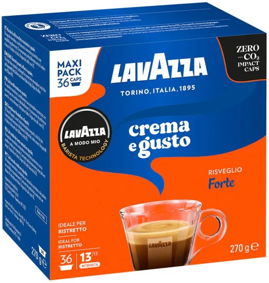 Кава в капсулах Лавацца А Модо Мио - Lavazza A Modo Mio Crema e Gusto Forte 36 капсул
