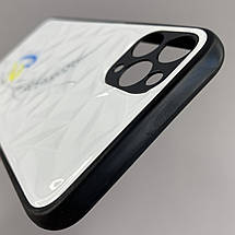 Чохол для Apple iPhone 11 Pro Max патріотичний чохол із колоском на телефон айфон 11 про макс білий f8e, фото 5