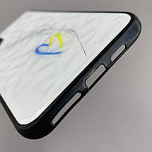 Чохол для Apple iPhone 11 Pro Max патріотичний чохол із колоском на телефон айфон 11 про макс білий f8e, фото 4