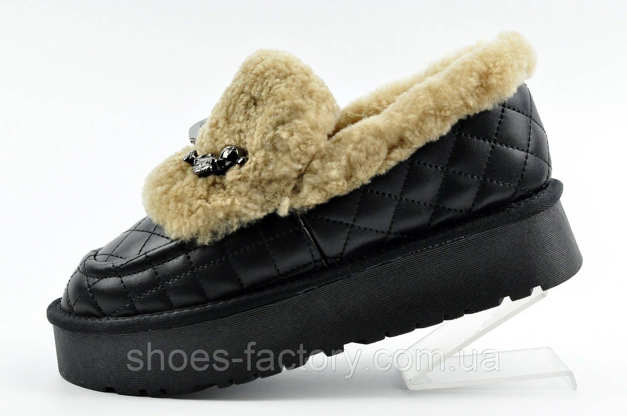 Зимові лофери з хутром уги Lonza Allsy 40р.