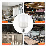 LED лампа 105W T140 E27 ETRON 220V 6500K, лампочка світлодіодна105вт 1-EHP-310, фото 3