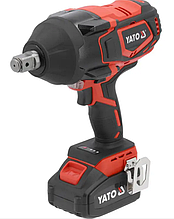 Акумуляторний ударний гайковерт 18 В 3/4" 2000 Нм YATO YT-828075