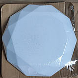 Світлодіодна люстра з пультом RGB 55W 40см кругла зі зміною температури світла та яскравості BIOM SML-R44-55, фото 2