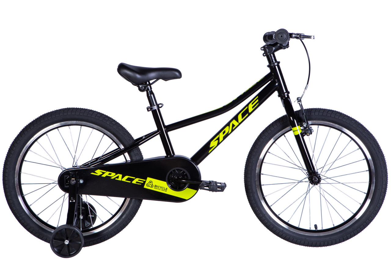 Дитячий велосипед 20" SPACE KID ST PLUTO BH на зріст 110-125 см чорно-жовтий