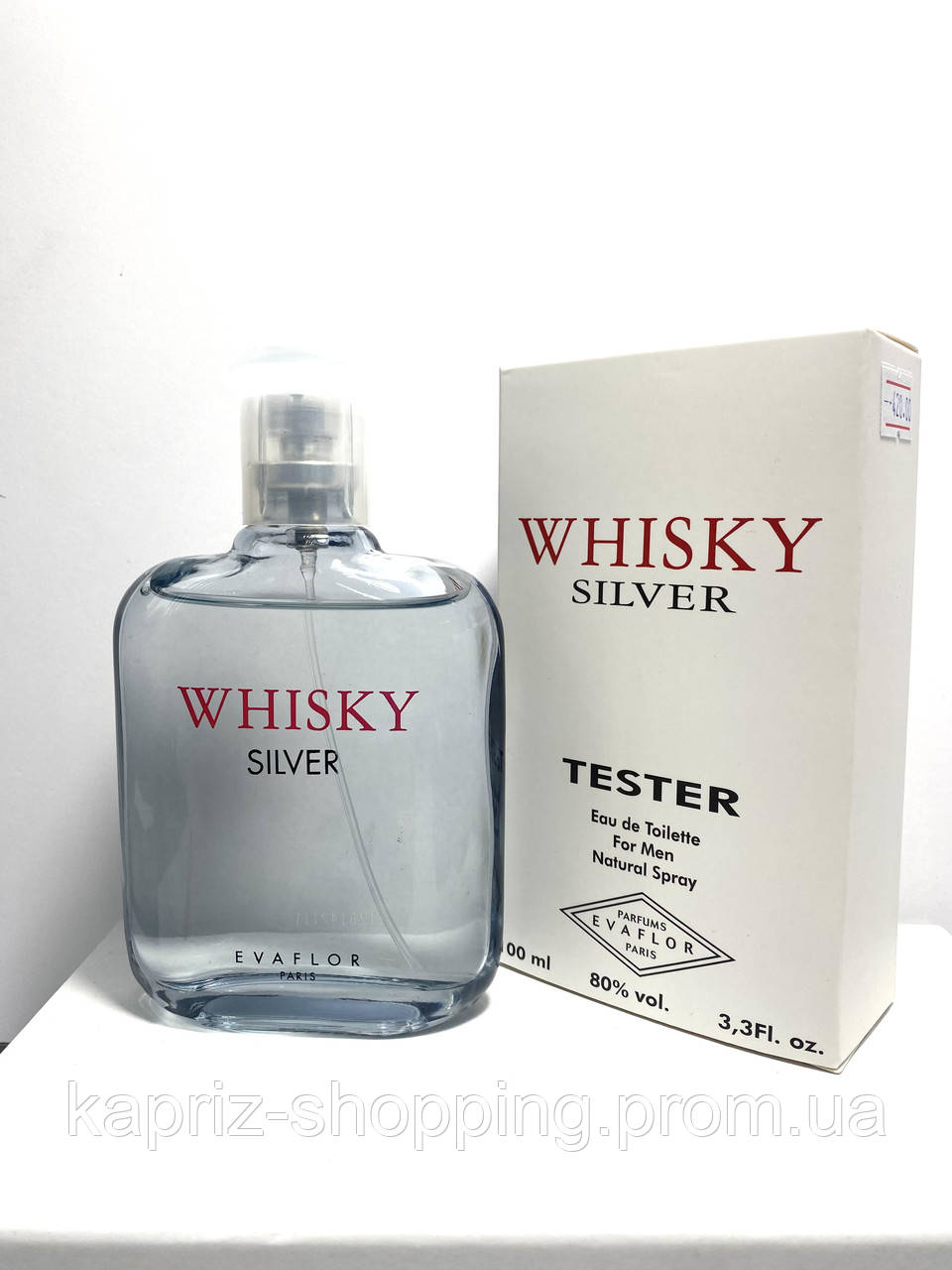 Evaflor Whisky Silver Evaflor Віскі Сільвер Туалетна вода/тестер, фото 1