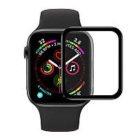 Полімерна плівка 3D (full glue) (тех.пак) для Apple Watch 10/11 46mm Чорний