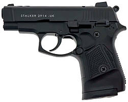 Стартовий пістолет Stalker 2914 black, чёрные ручки