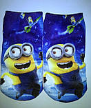 Шкарпетки для хлопчика та для дівчинки Міньйон, Пасипаки., фото 3